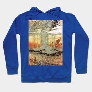 The Shipwrecked Man and the Sea - Arthur Rackham Hoodie